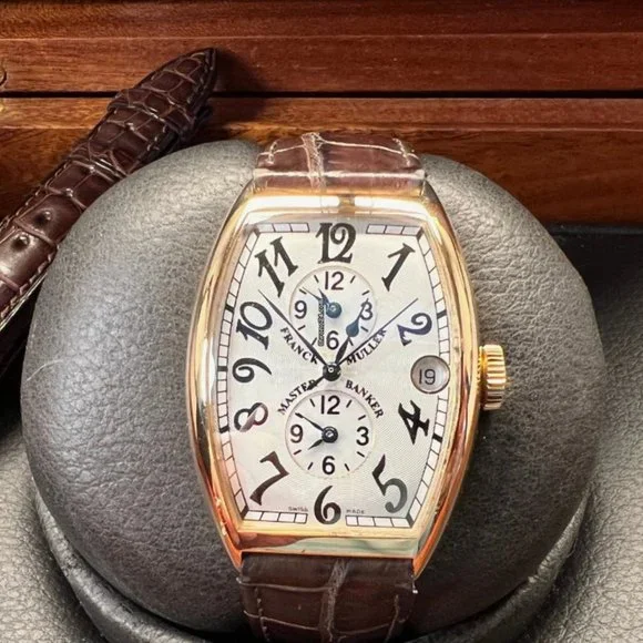 Franck Muller Master Banker 5850MB | 2001 Original Box and Papers - Picture 1 of 16